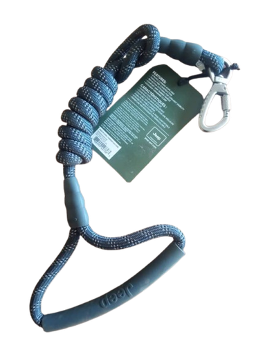 [ACC028] LAISSE CORDE GRIS